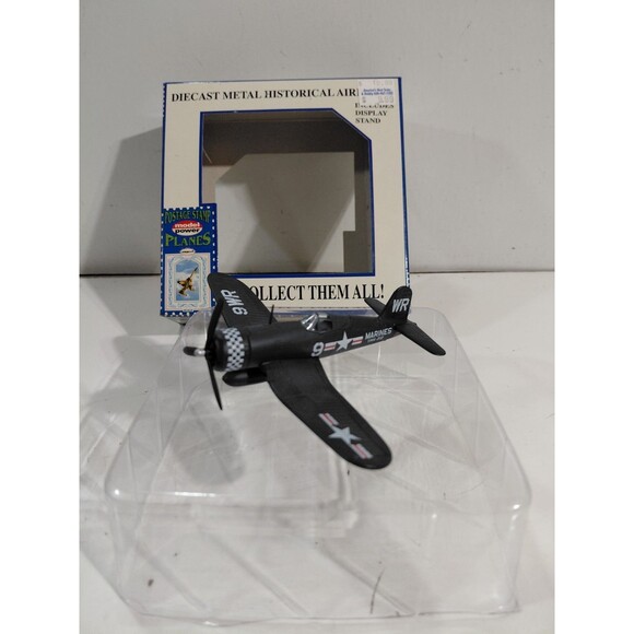 Model Power 5356-1 Postage Stamp 1:100 Scale Die Cast F-4U Corsair Airplane - Picture 3 of 13